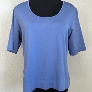 Pursuits Blue Stretch T-Shirt